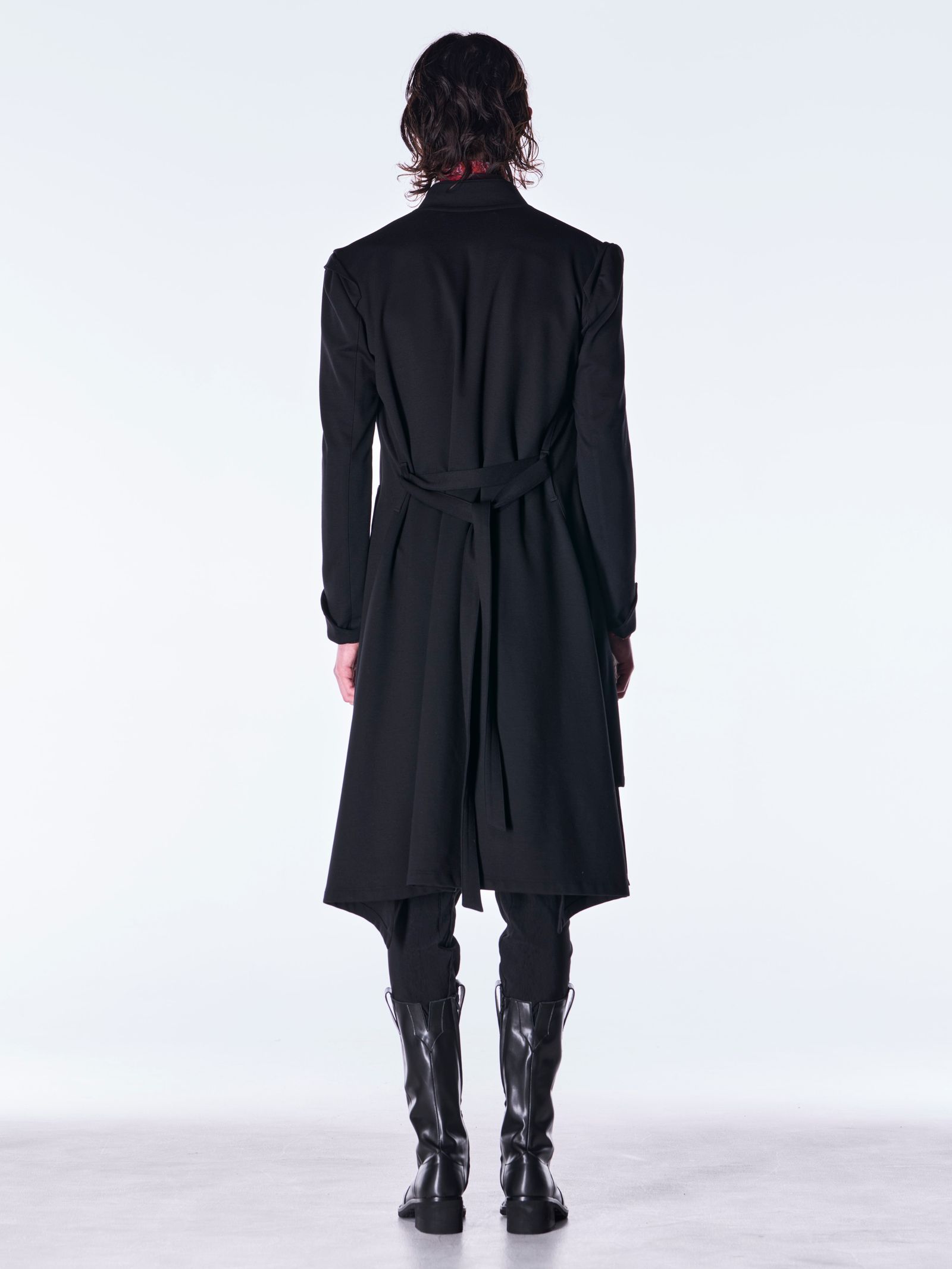 【予約品 6月29日(月) 締切】Mockroady No Collar Flare Jacket / ノーカラー フレアジャケット / ブラック