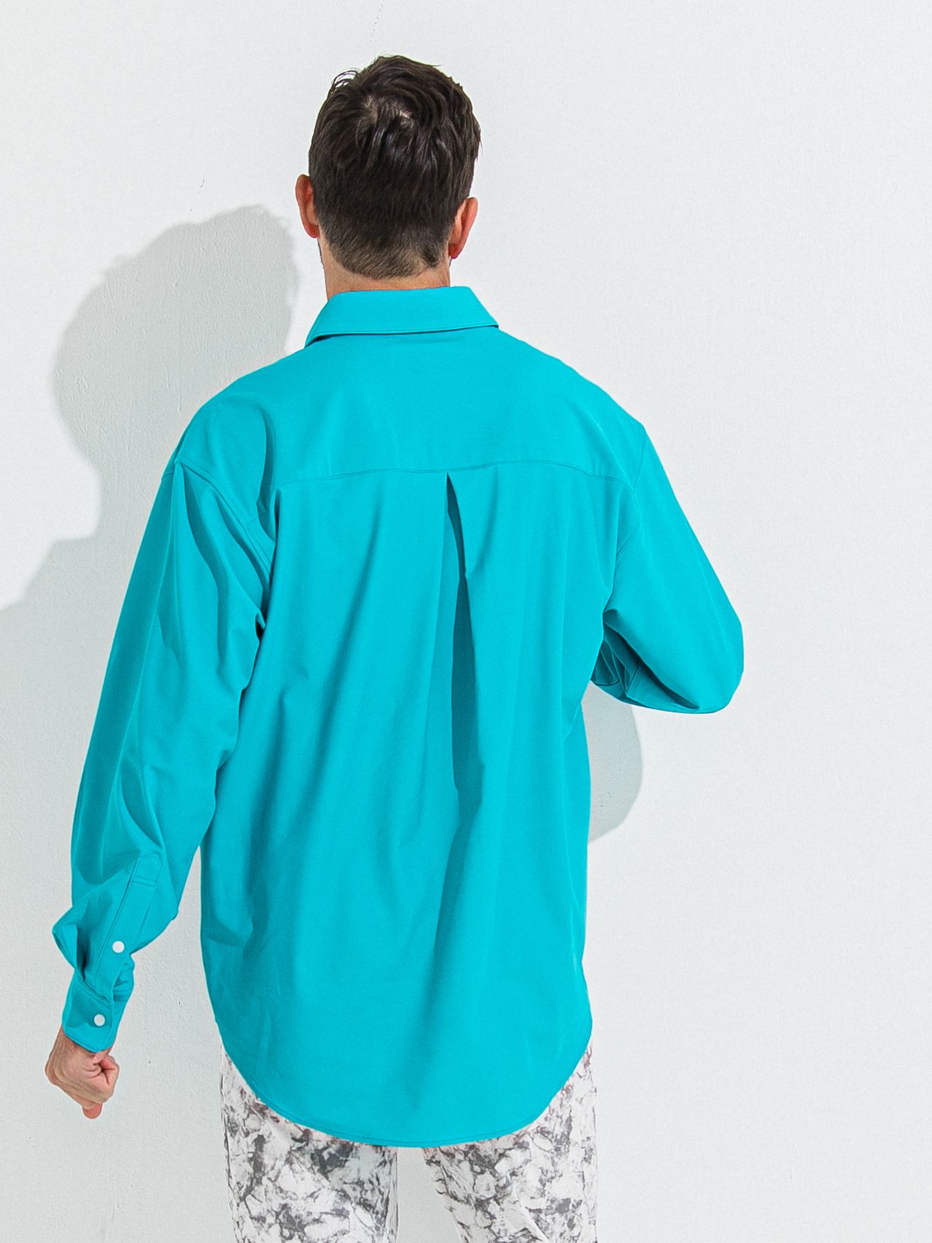 【予約品】RASH JACK SHIRTS / ラッシュガード ジャックシャツ / ターコイズ