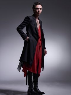 【予約品 7月13日(日) 締切】Long Flare Jacket / ロングフレアジャケット / ブラック