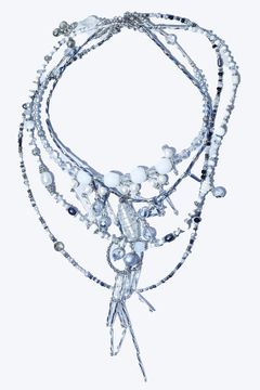 霧雨 キリサメ Necklace ネックレス / WHITE 【Ranunculus】