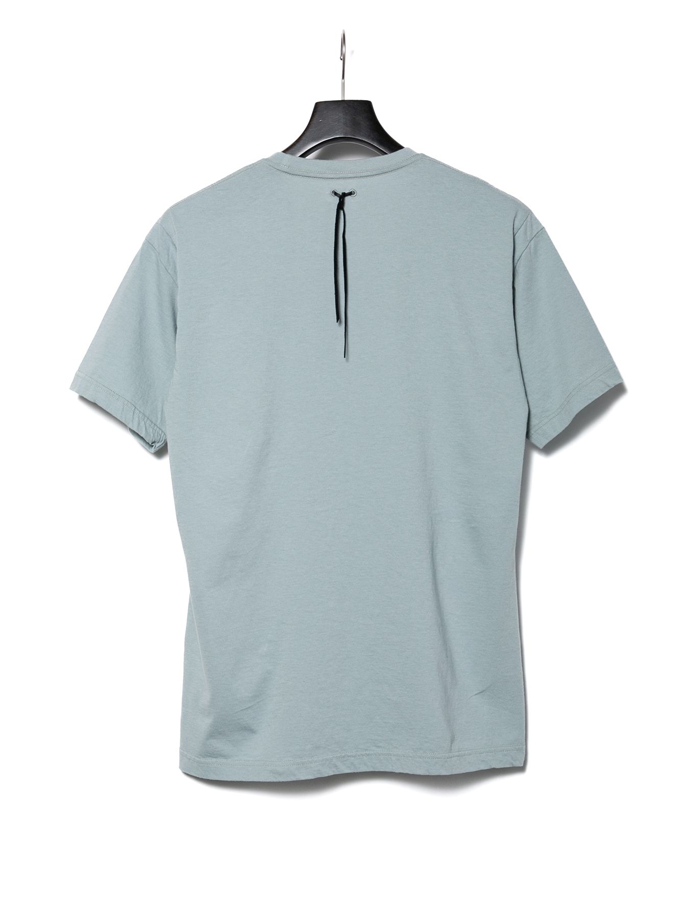 【予約品 10月12日(日) 締切】Natural Soft Cotton Chest Pocket Crew Neck T-shirt / 30/-ナチュラルソフト天竺 胸ポケット クルーネック Tシャツ / グレーグリーン