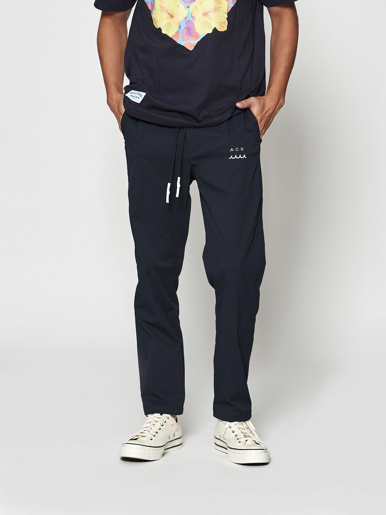 【予約品 10月9日(木) 締切】muta Ventilation Pants / イージーパンツ / ネイビー【Acanthus × muta MARINE】