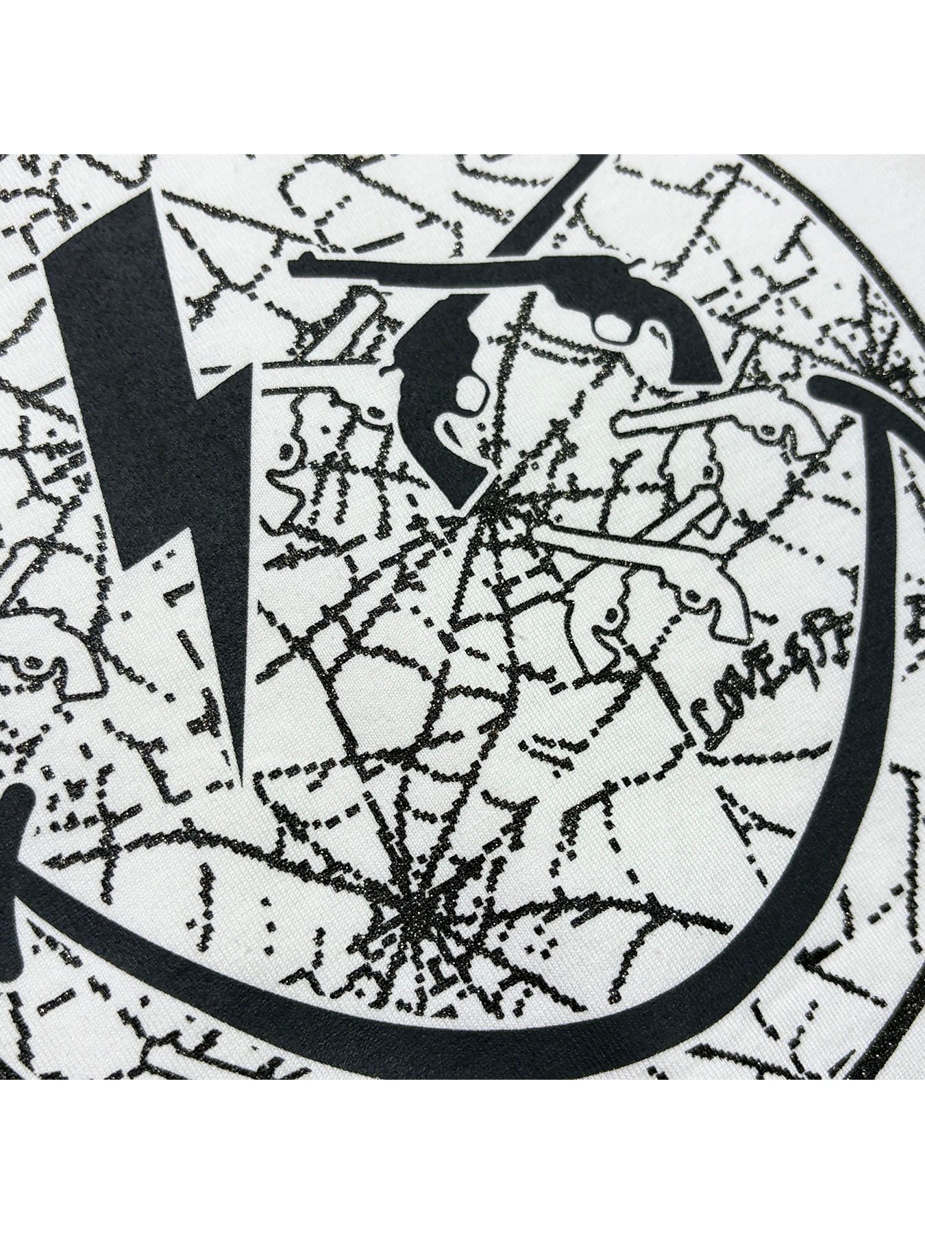 【予約品 3月9日(月) 18:00 締切】ORG/CO L/S T SMILE / スマイルプリント オーガニックコットン ロンT / ホワイト