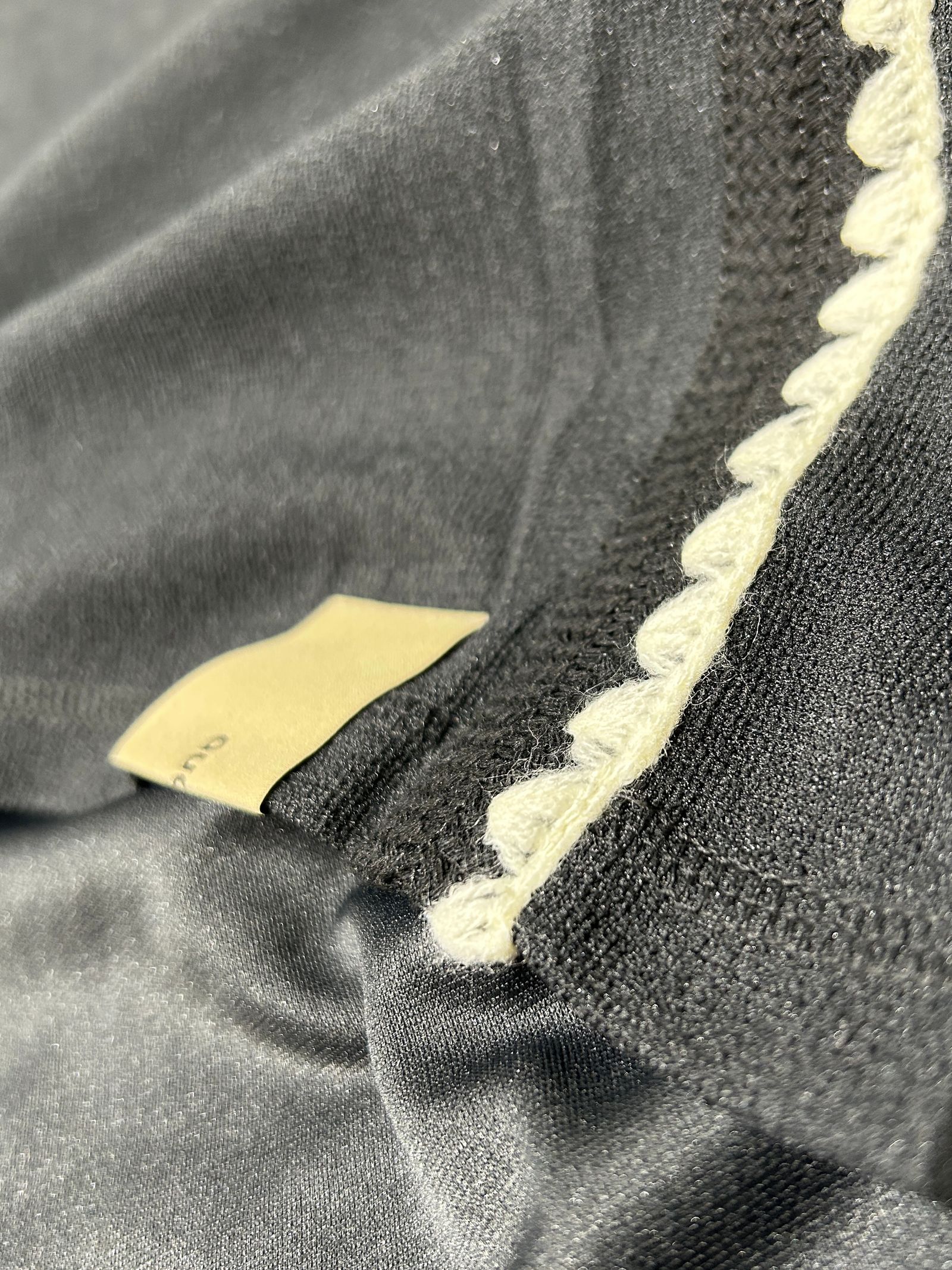 FRANCES-KNIT CUTSEW / SUMI-KURO 【QUOLT】