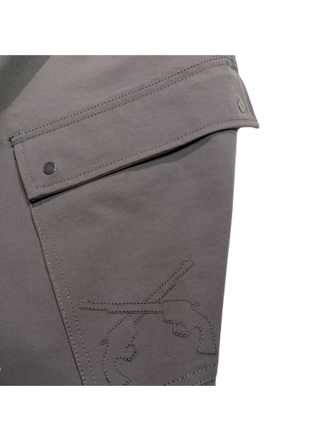 【予約品 3月9日(月) 18:00 締切】4WAY STRETCH PANTS / ストレッチ カーゴパンツ / グレー