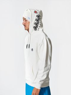 muta sweet muta hoodie / パーカー / ホワイト 【Acanthus×muta】