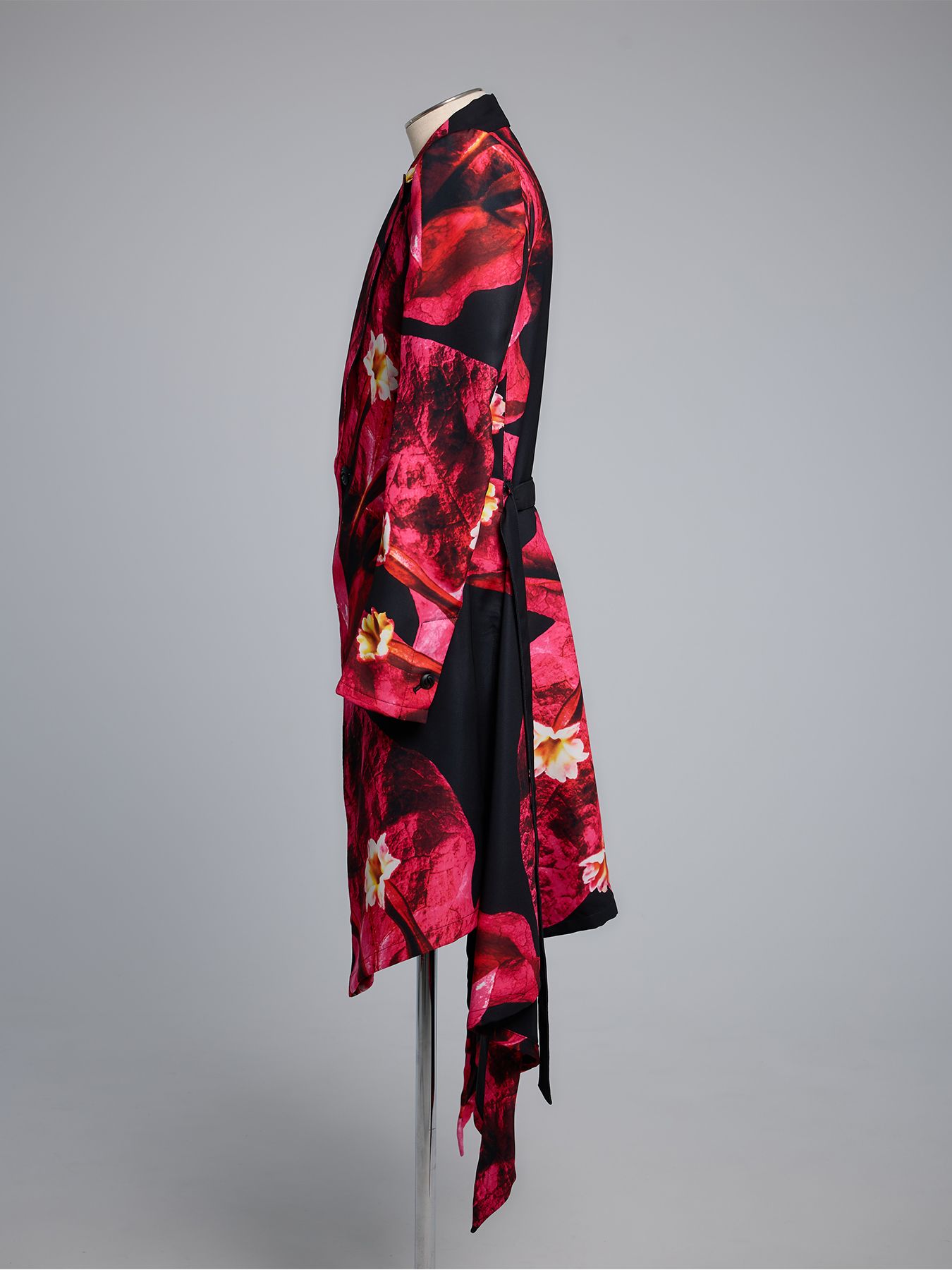 【予約品 5月18日(日) 締切】Costume Line：Power Shoulder Flare Jacket / パワーショルダーフレアジャケット / ブラックブーゲンビリア