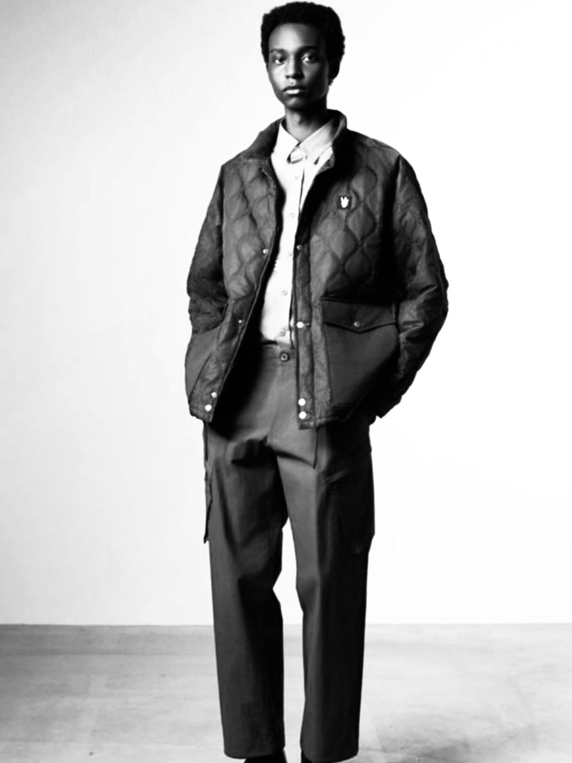 DOWN PROOF PANTS CRY / ダウン プルーフ パンツ / クリスタル ブラック