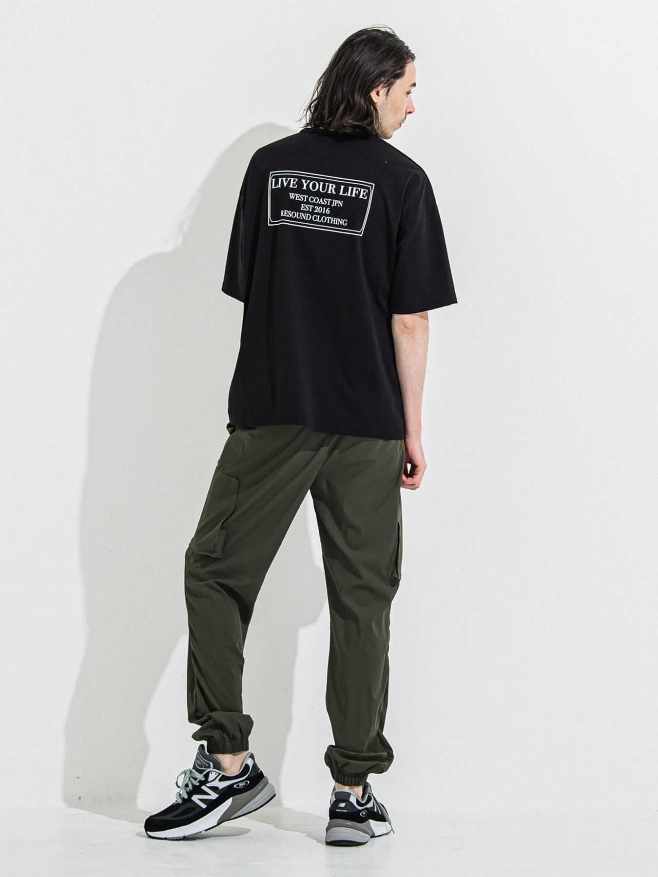 【予約品 】DAVID NYLON CARGO PANTS / デヴィッドナイロンカーゴパンツ / カーキ