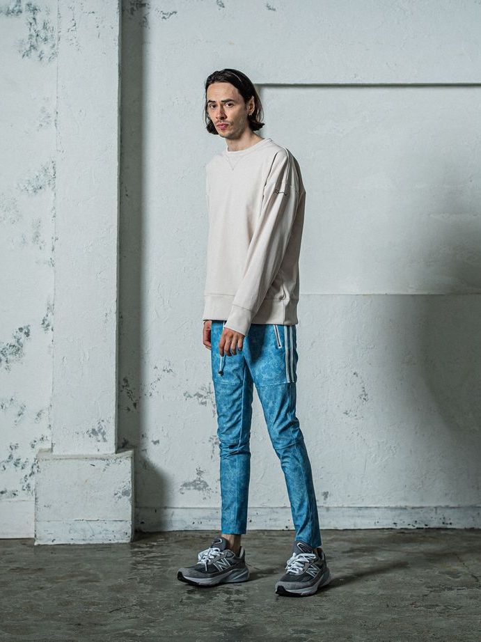 《予約11月17日19時締め》 EX sweat drop trainer / トレーナー / ベージュ