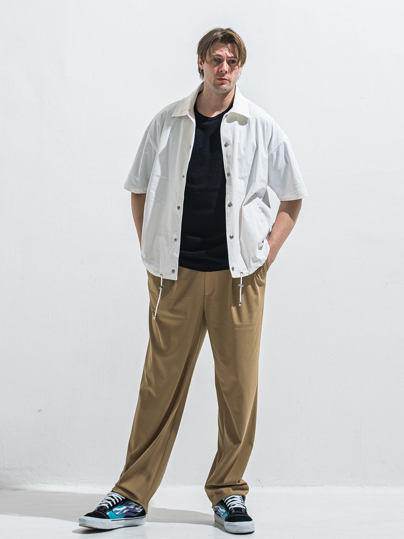 【予約品 2月15日(日) 18:00 締切】BEN PANTS / ワイドルーズパンツ / ブラウン