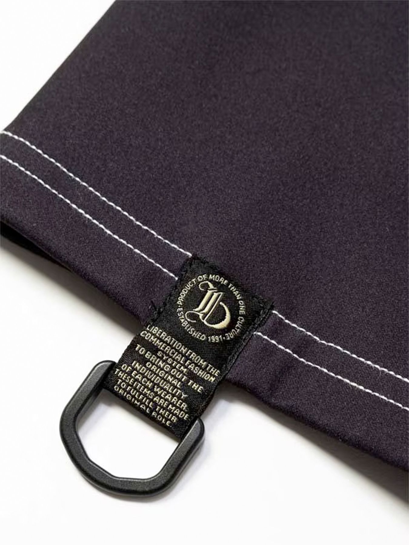 Wネームコラボ beauty:beast × SY32  SWEAT TEE / ブラック×ホワイト【SY32 by SWEET YEARS】