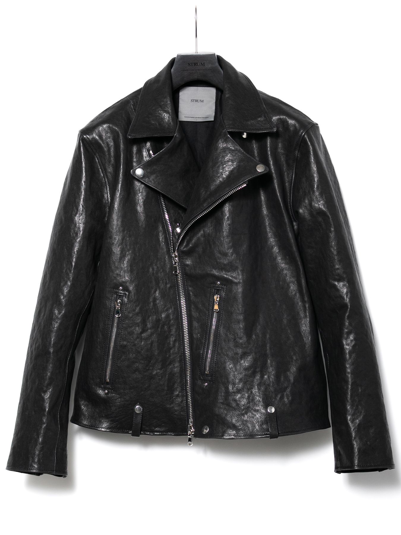 【予約品 10月12日(日) 締切】《Grande Fit》Pit Vegetable Full Tanned Shrunken Horsehide Double Riders / フルタンニン ピット鞣し シュリンク ホース ハイド ダブルライダース / HI-FLYER