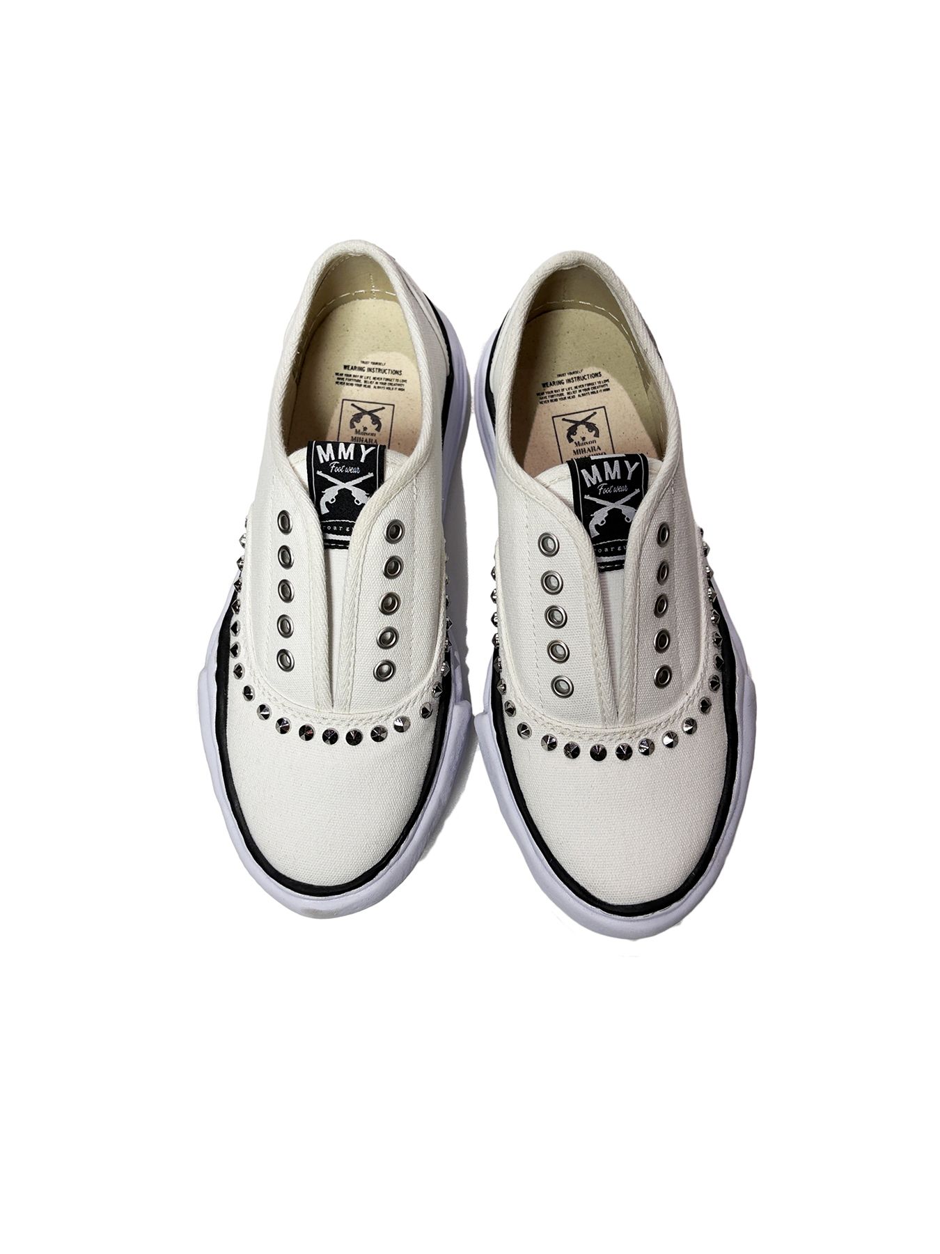 【予約品 3月9日(月) 18:00 締切】MAISON MIHARA YASUHIRO コラボ - ×MMY SNEAKER / スニーカー / ホワイト×ホワイト