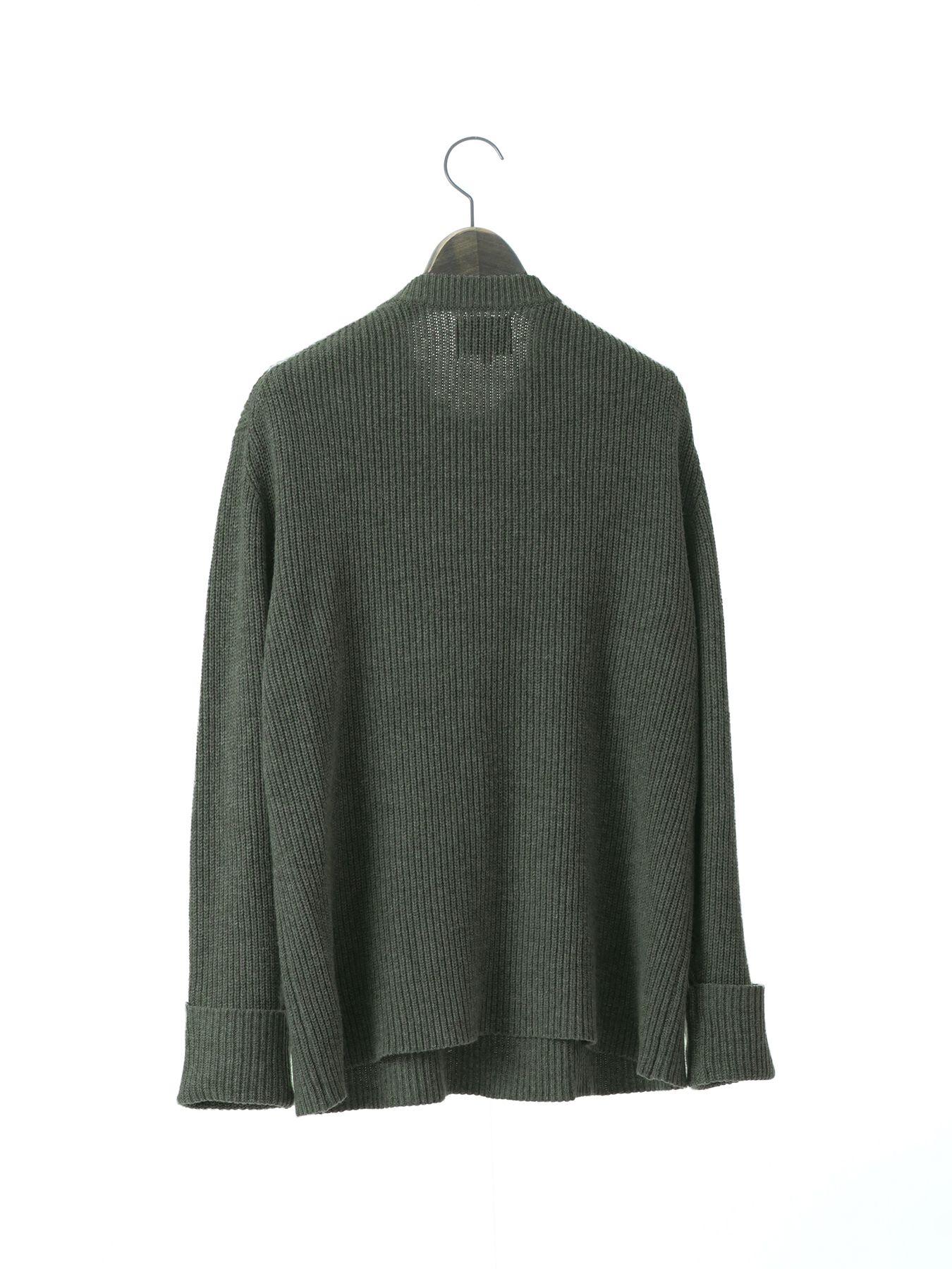 【予約品 】FORMKNIT / ニット / ダークカーキ