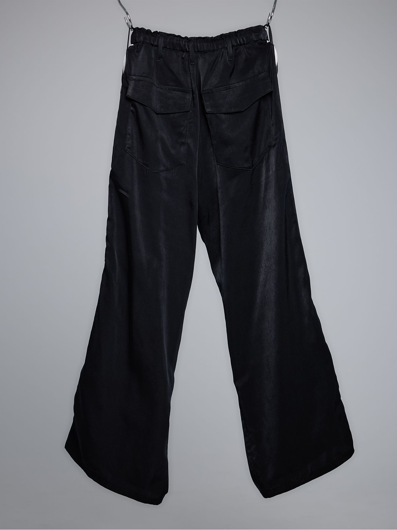 【予約品 5月18日(日) 締切】Line Wide Slacks / ラインワイドスラックス / ブラック&ホワイトライン