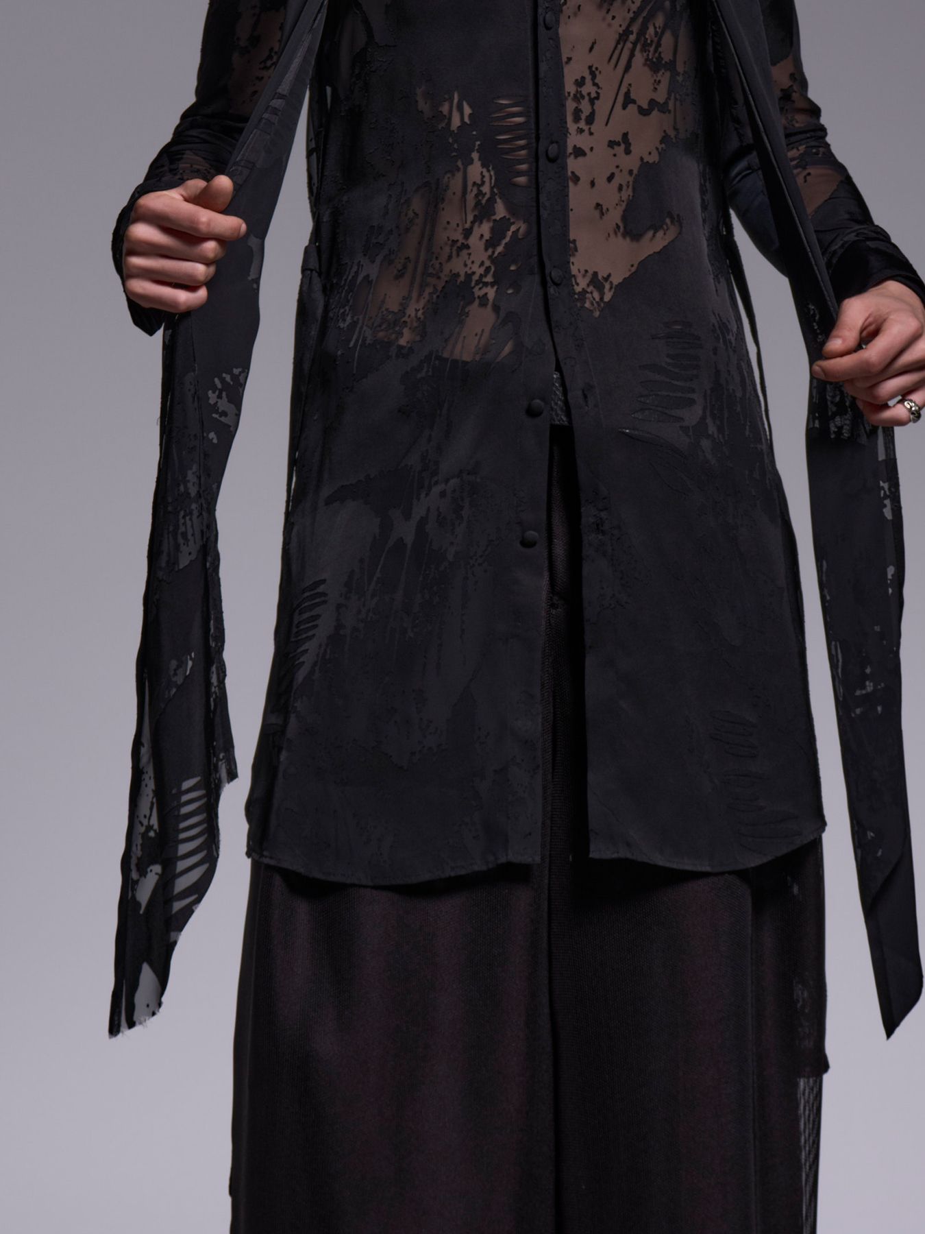 【予約品 1月4日(日) 締切】Stole / ストール / ブラック