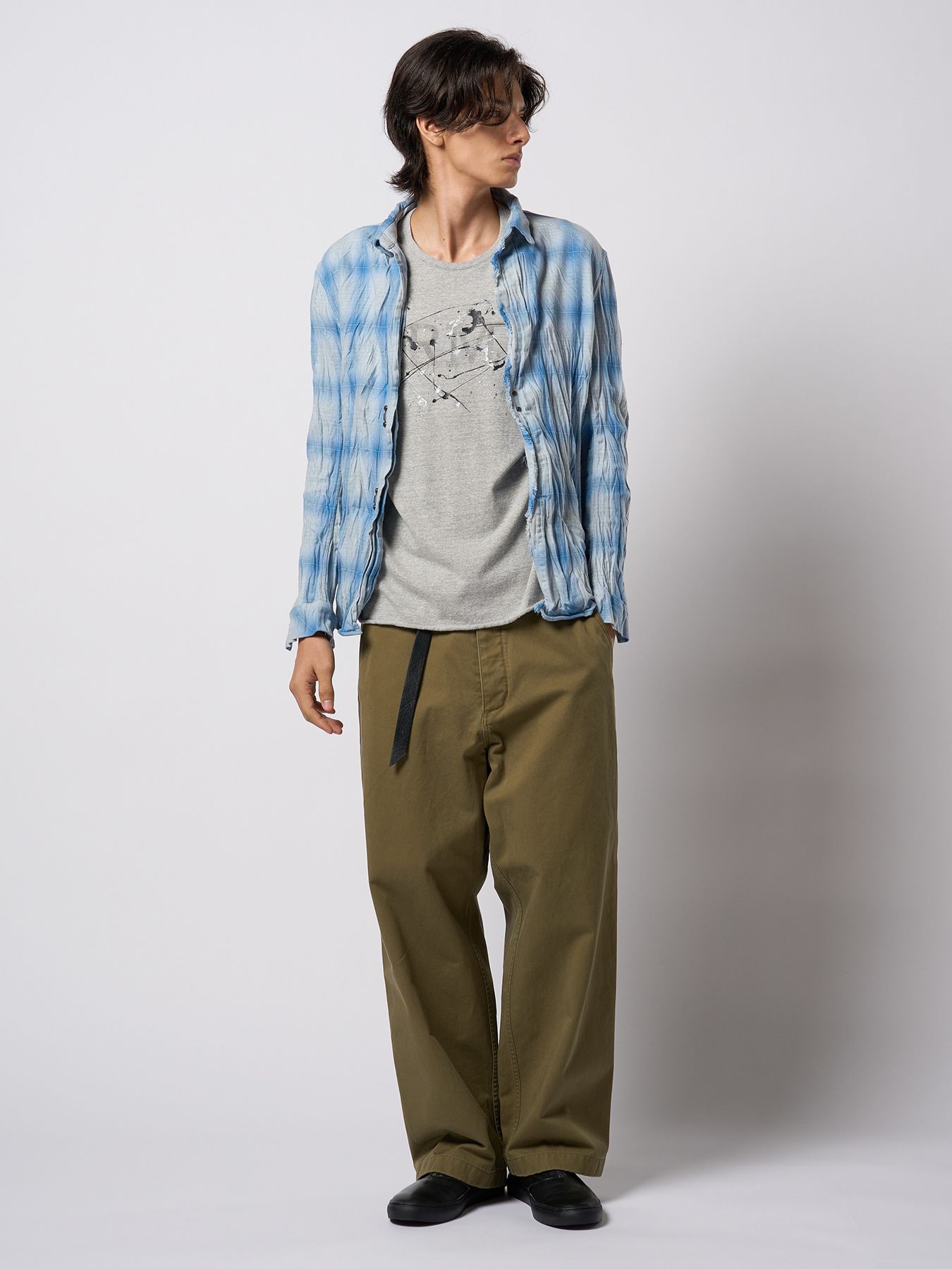 【予約品 9月23日(火) 締切】splash ARMY S/S / スプラッシュ ARMY ショートスリーブ / グレー