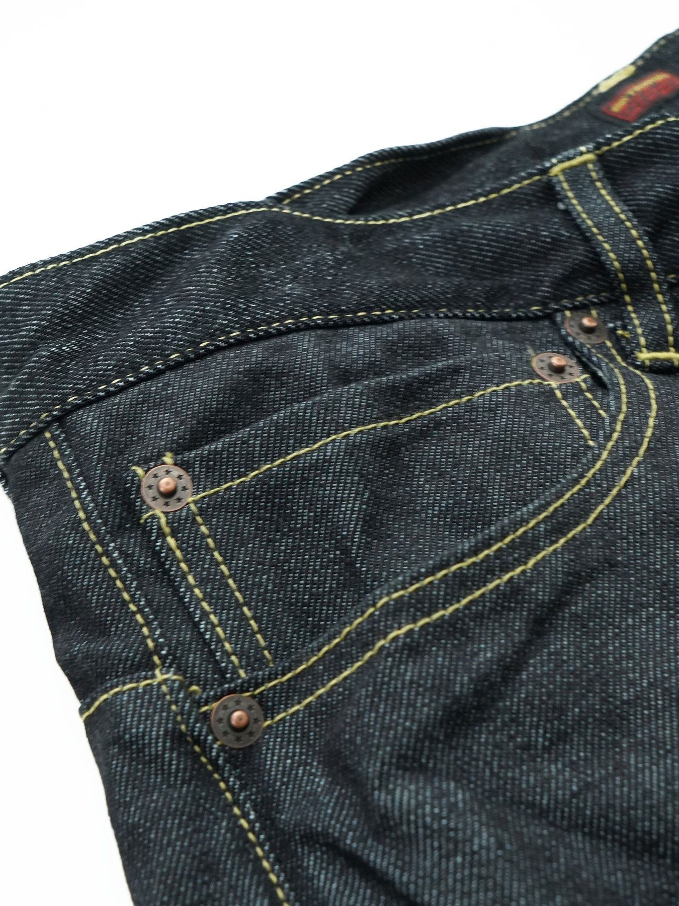 《予約品》 TWISTANCE OneWash / デニムパンツ / インディゴ・イエローステッチ