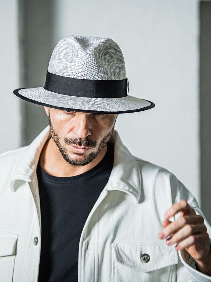 《予約品11月17日19時締め》 STEVIE STRAW HAT / ストローハット / ホワイト