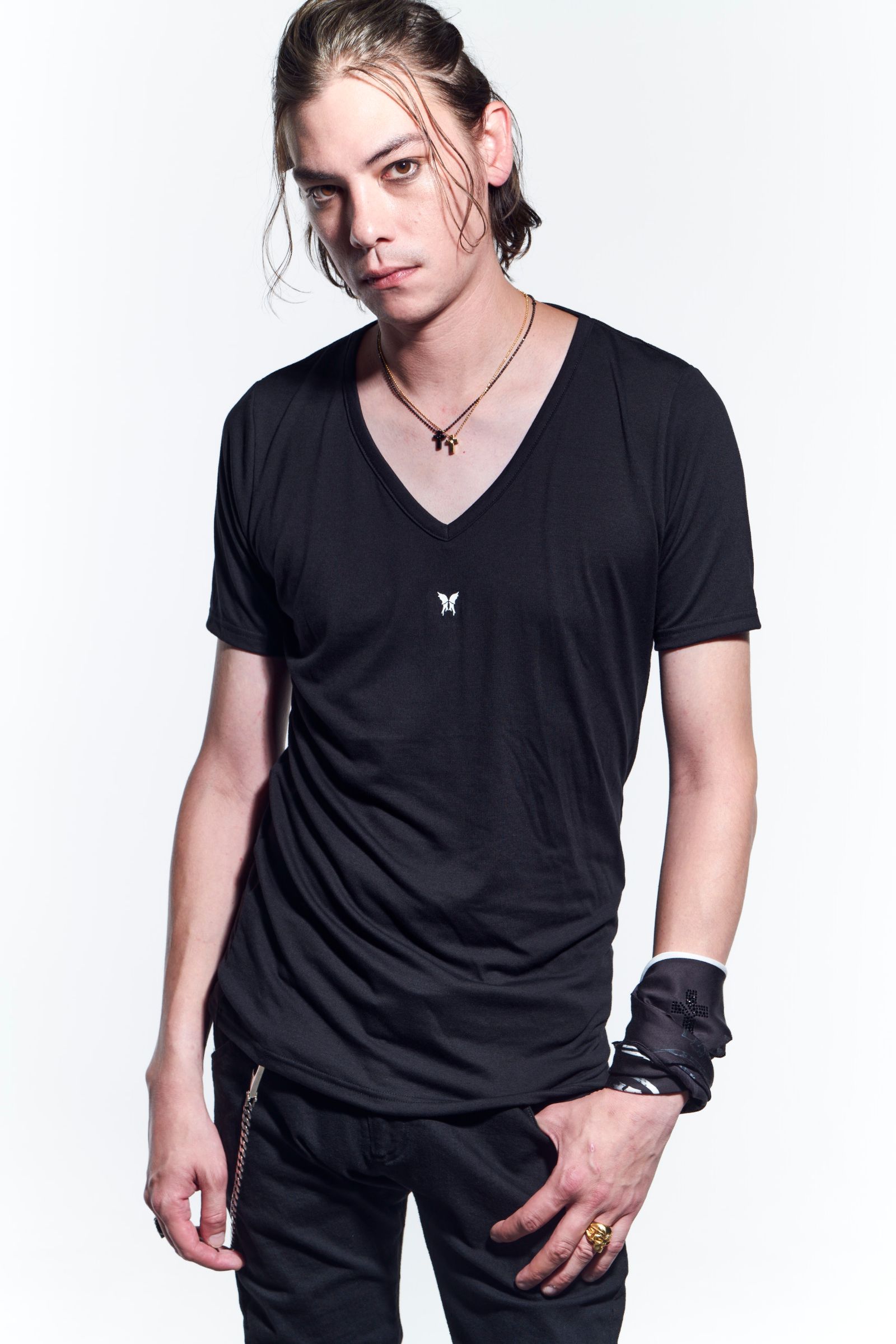 《予約品》 BANDANA バンダナ CottonSatin / Black 【kiryuyrik】 1月入荷予定