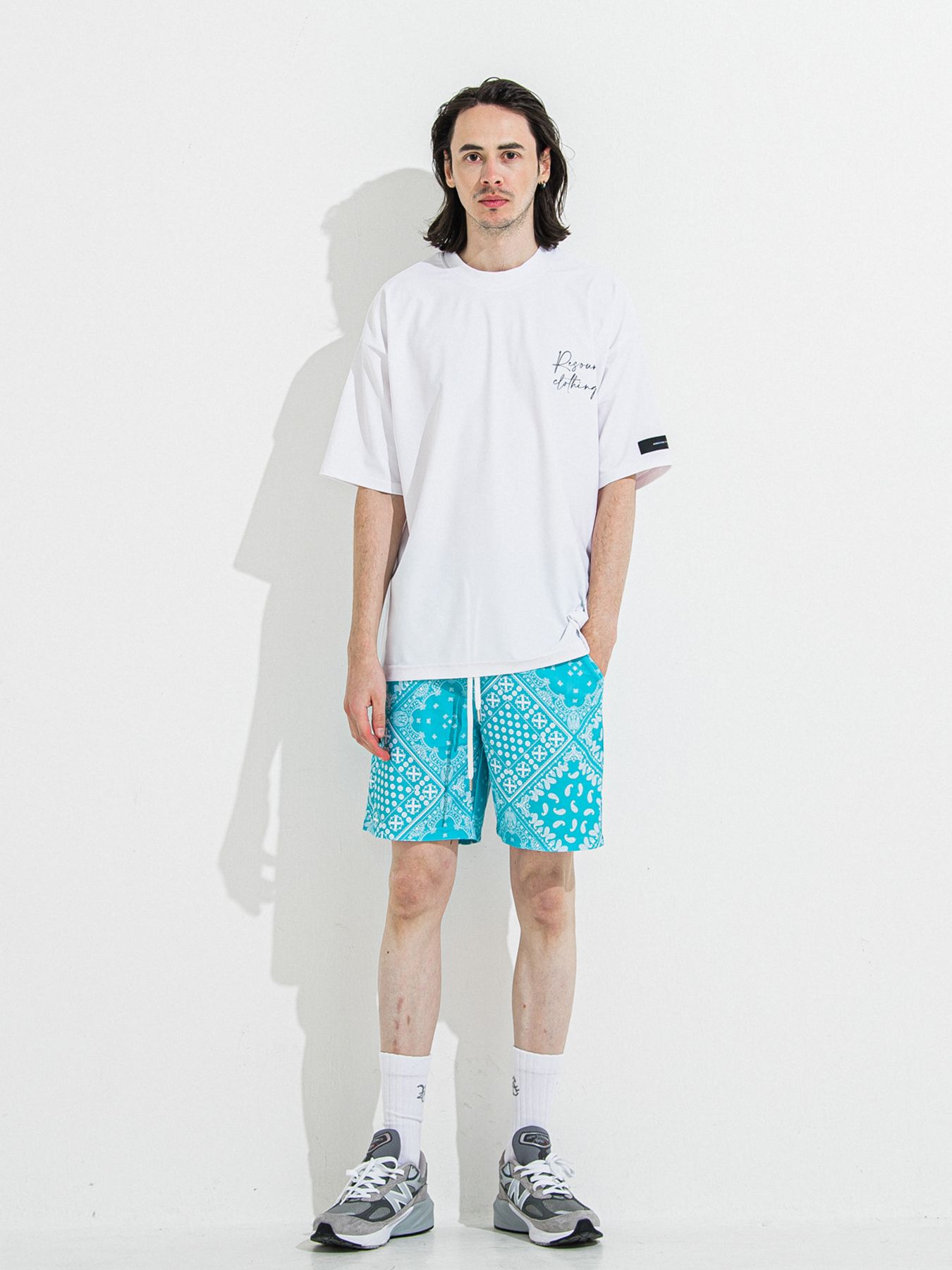 【予約品 】ID RASH OVER T / ラッシュガード IDオーバーサイズTシャツ / ホワイト
