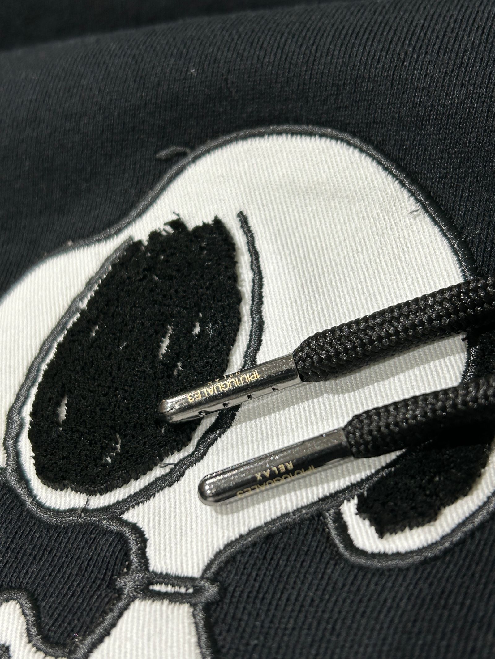 スヌーピーフーディープルオーバーコラボ BLACK 【PEANUTS ×1PIU1UGUALE3 RELAX】