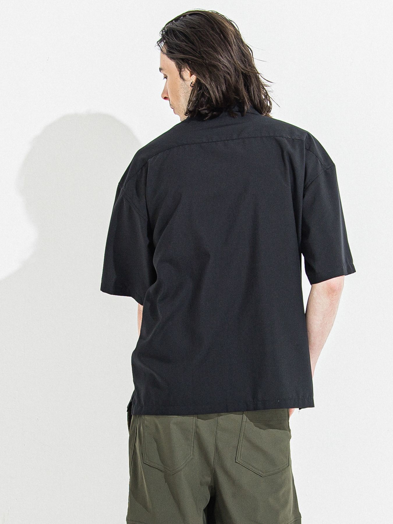 【予約品 】ZACK HALF SHIRT / ザックハーフスリーブシャツ / ブラック