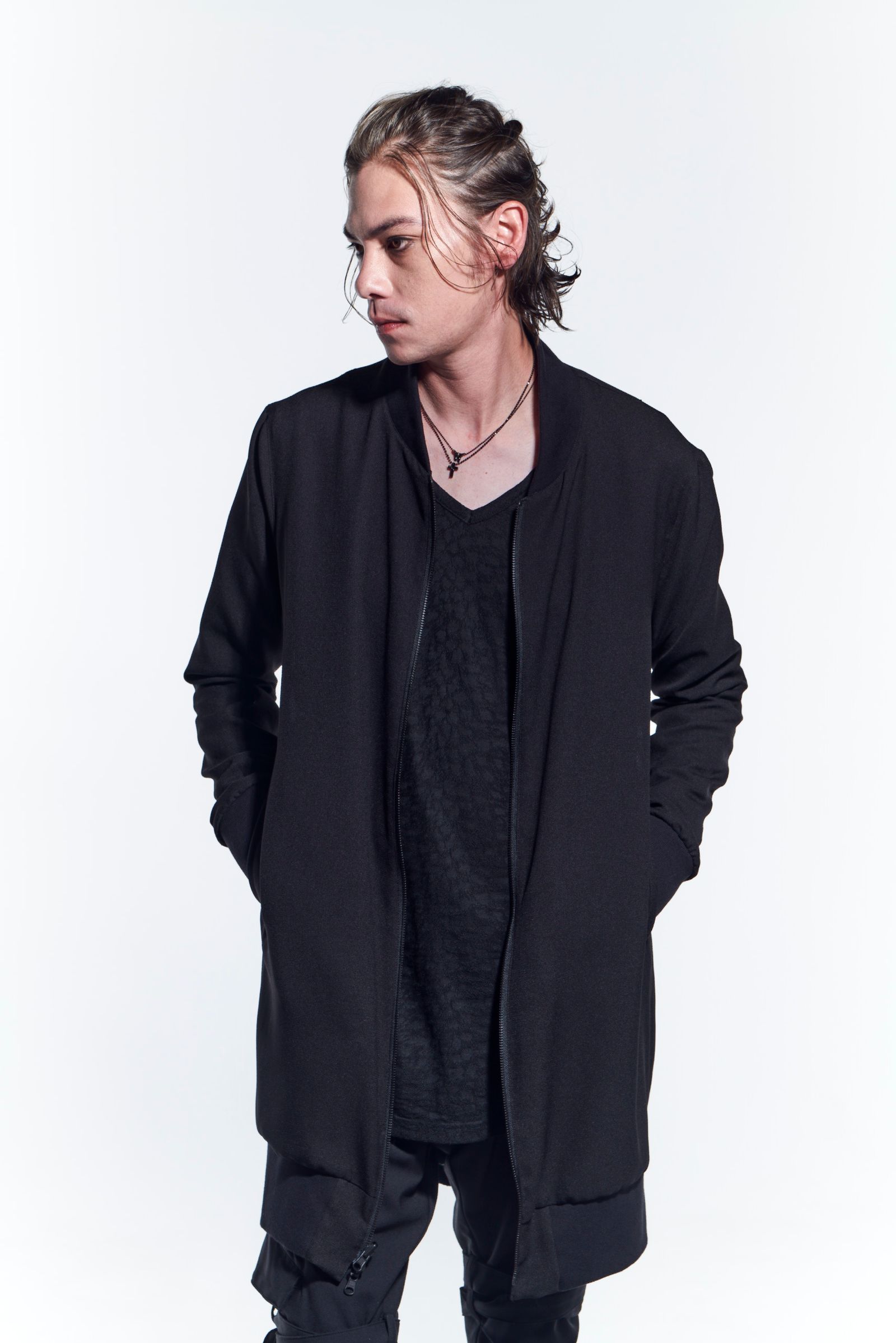 《予約品》 ReversibleLongMA-1 OpalLeopard+Mesh / Black 【kiryuyrik】 6月入荷予定