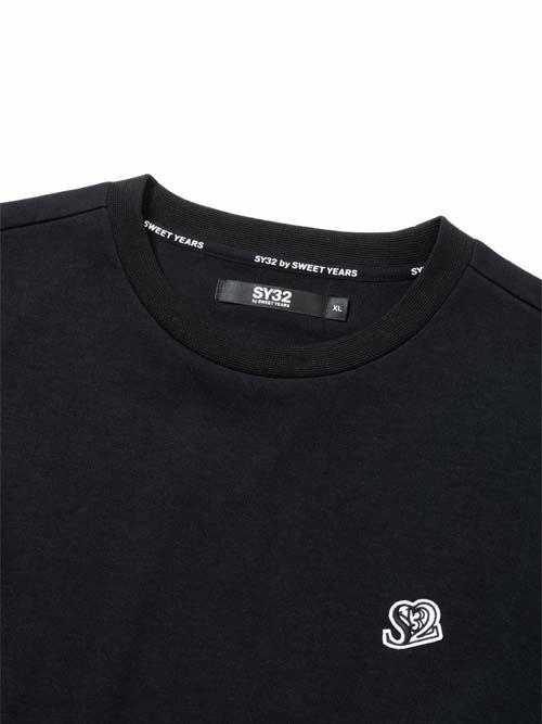 MINI WAPPEN MVS TEE / ブラック 【SY32 by SWEET YEARS 】