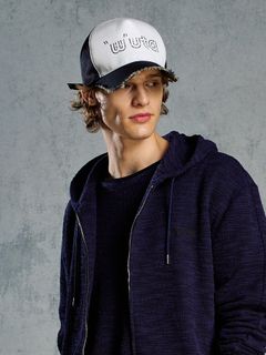 【予約品 1月25日(日) 締切】muta × wjk collection："w"uta cut-off mesh cap / "w"uta カットオフ メッシュキャップ / ブラック×ホワイト