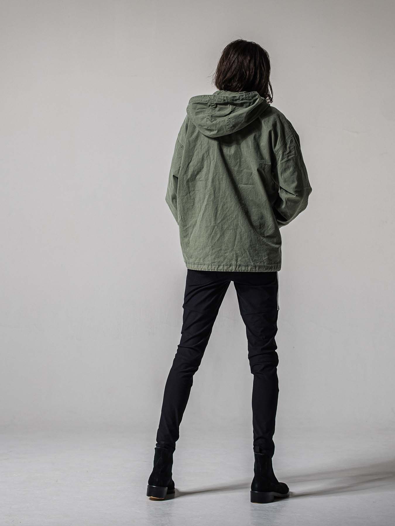 【予約品 11月16日(日) 締切】COACH HOODIE / コーチジャケットパーカー / カーキ