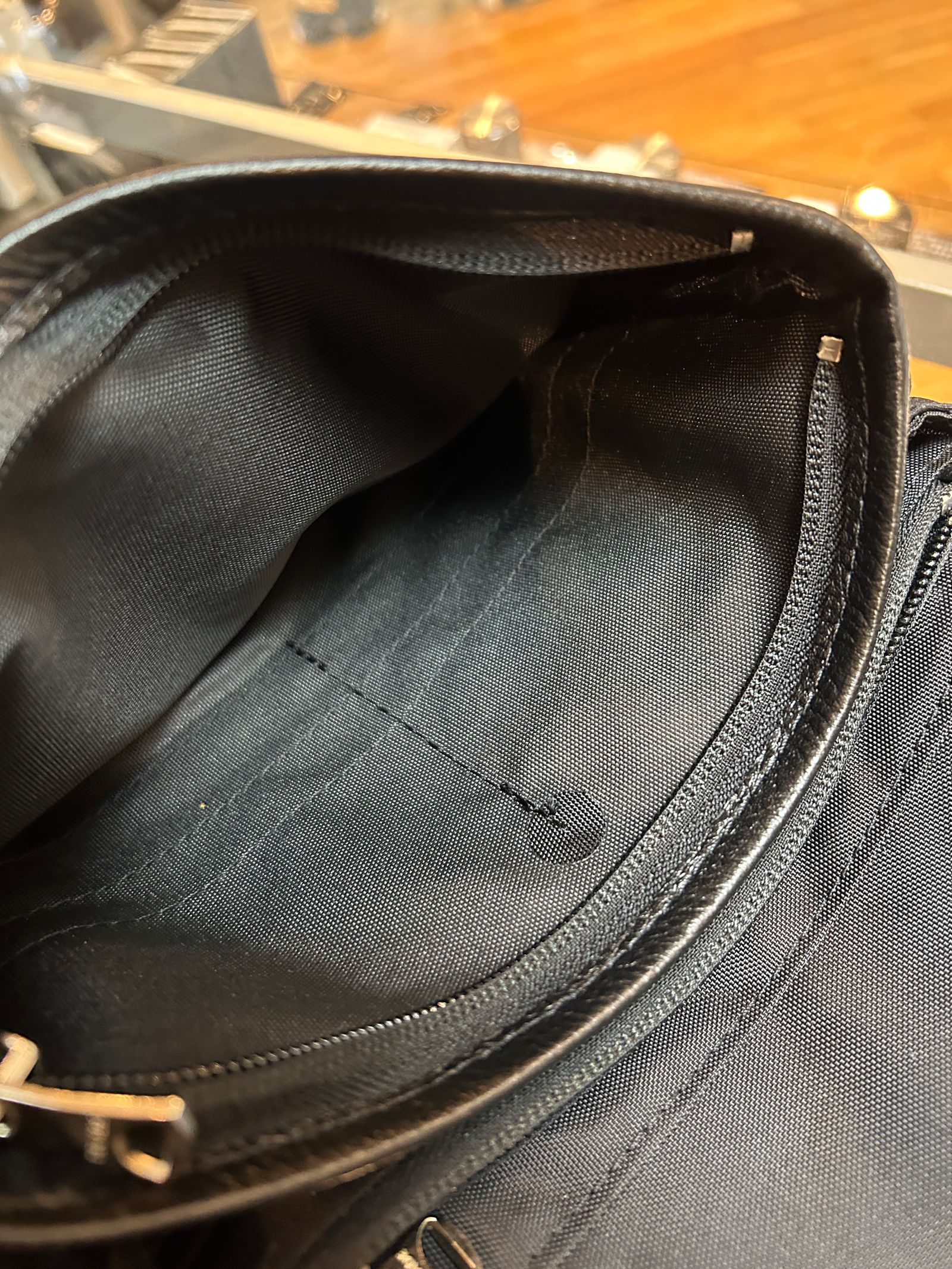 DECADEコラボ CLUTCH WALLETSHOULDER BAG / クラッチ ウォレットショルダーバッグ / ブラック