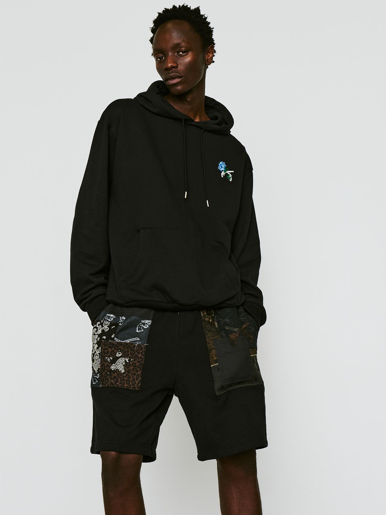 【予約品 8月10日(日) 締切 】FLOWER GUN HOODIE / フラワーガン フーディー / ブラック