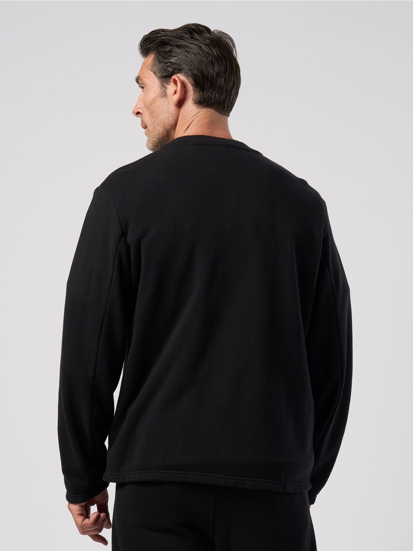 【予約品】soft luxe urake zip-up jacket / プレミアム裏毛 ジップアップカーディガンジャケット / ブラック