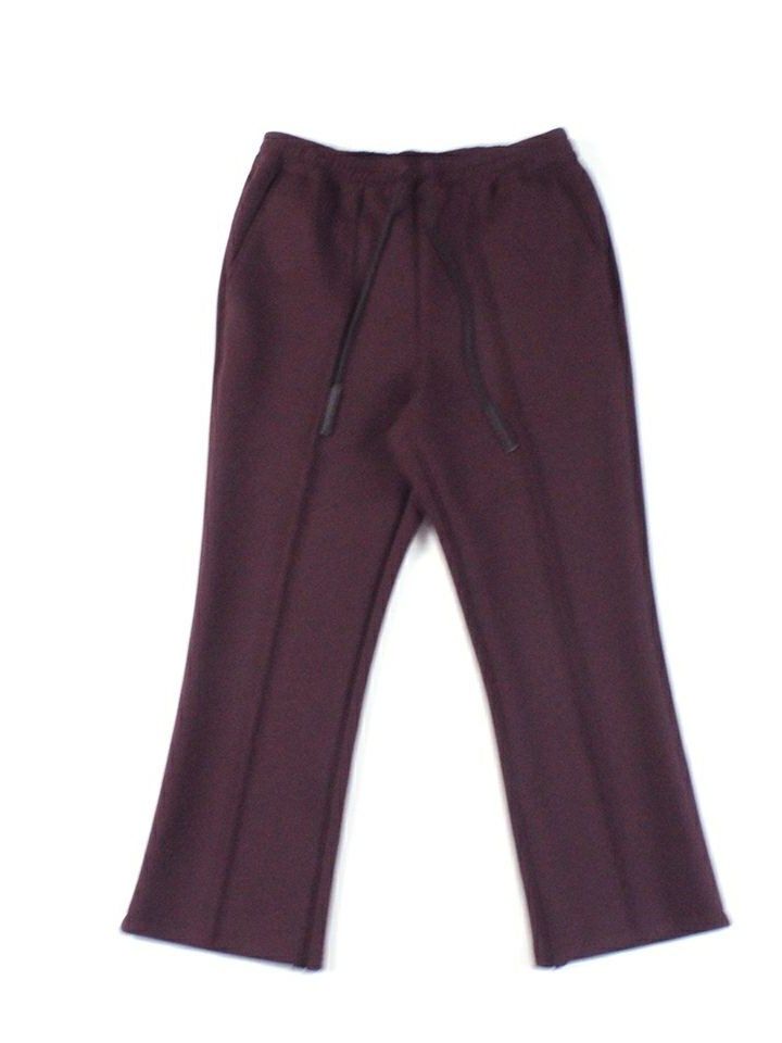 SENTER STITCH FLARE PANTS / フレアパンツ / ワイン