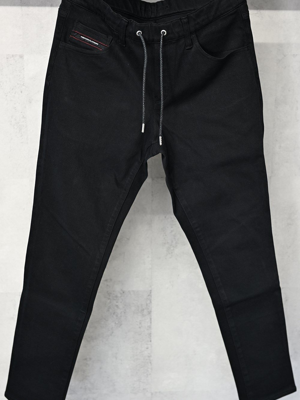 《予約9月1日18時締め》 MICK DENIM JERSEY  / ジャージデニム / ブラック