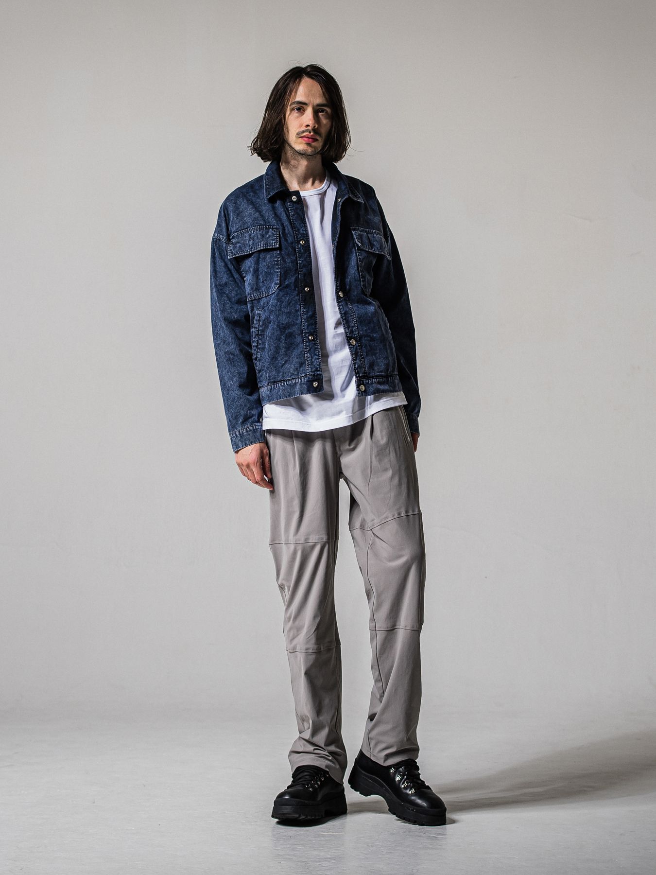 【予約品 11月16日(日) 締切】FIELD SHIRT JK / ミリタリーシャツジャケット / ブラック