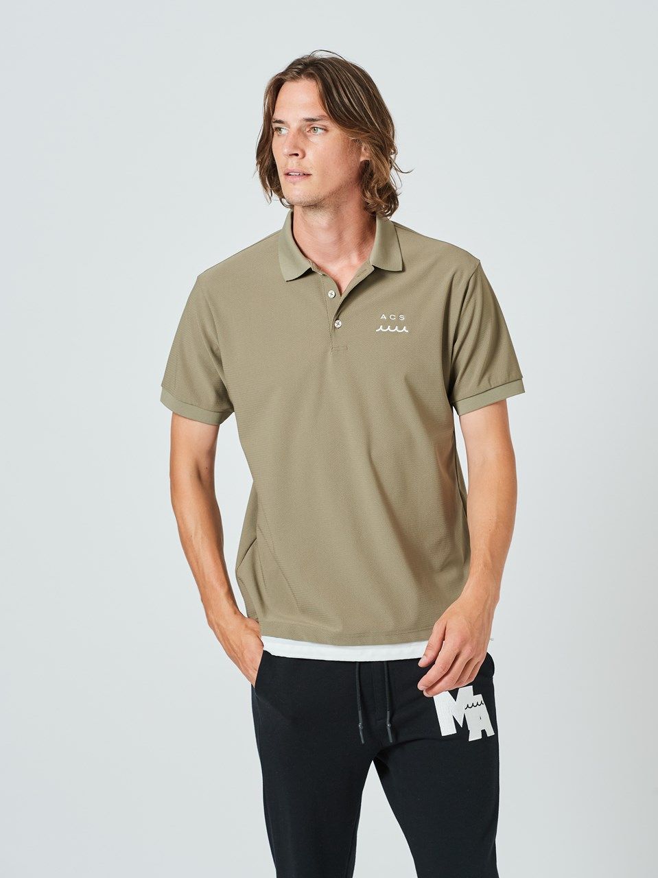 ACANTHUS - (予約品2023年10月19日18時締め) muta Mesh Polo