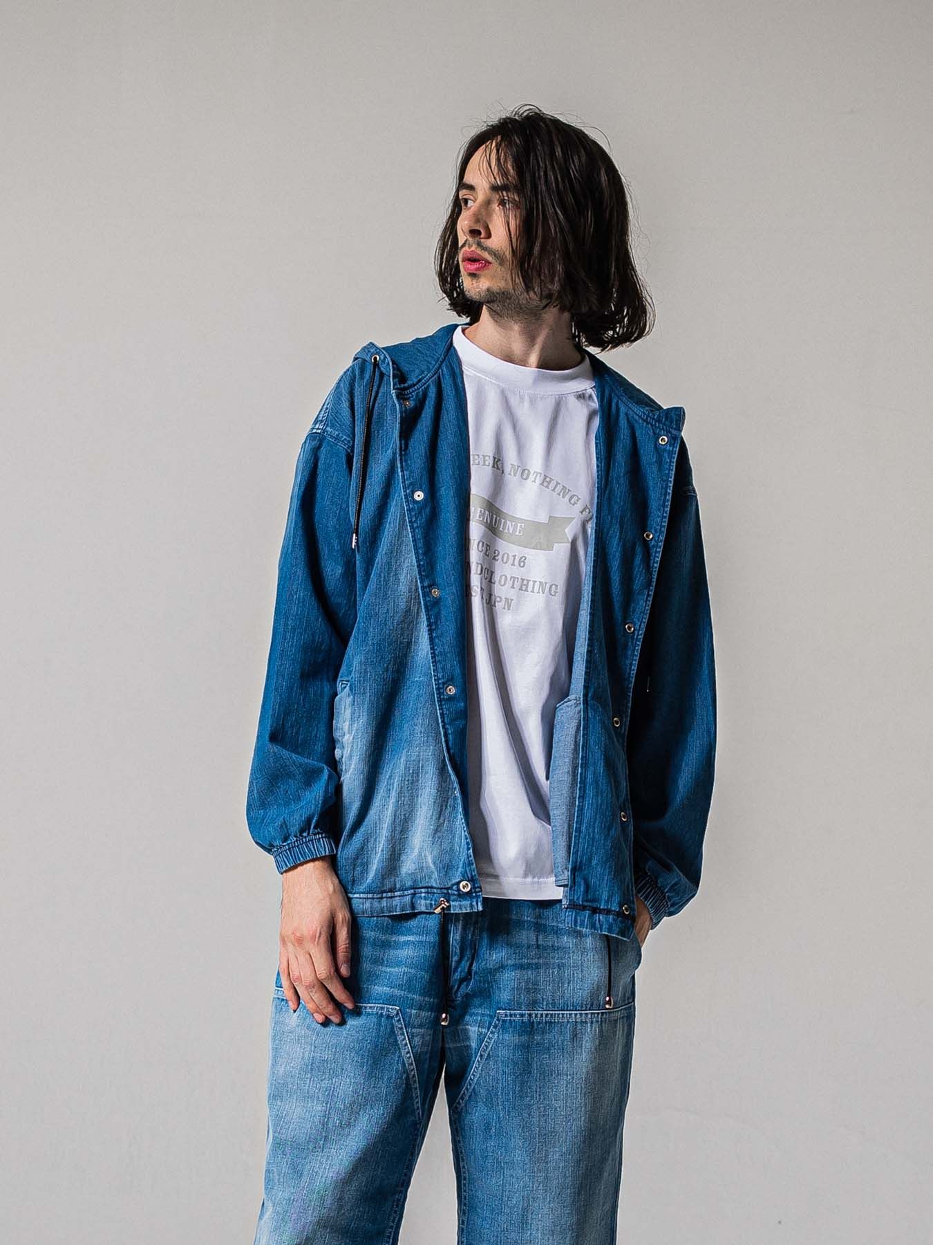 【予約品 11月16日(日) 締切】COACH HOODIE / コーチジャケットパーカー / インディゴ