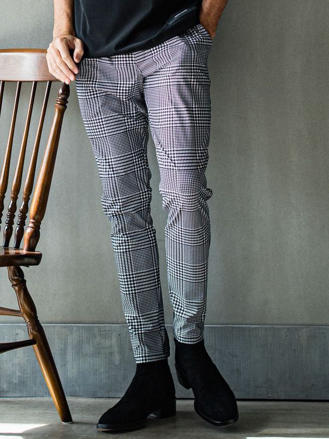《予約品3月3日18：00締め》 CHRIS EASY TUCK PANTS / イージータックパンツ / グレーブラック