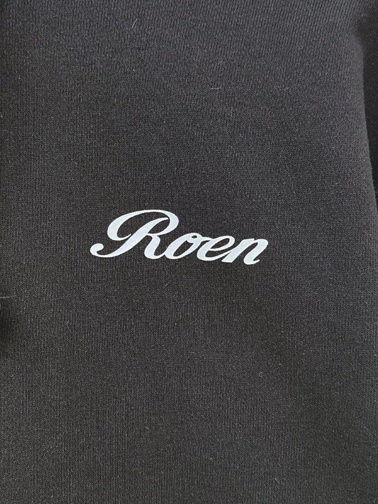 LEOPARD SKULL PK / 長袖パーカー / ブラック 【Roen】