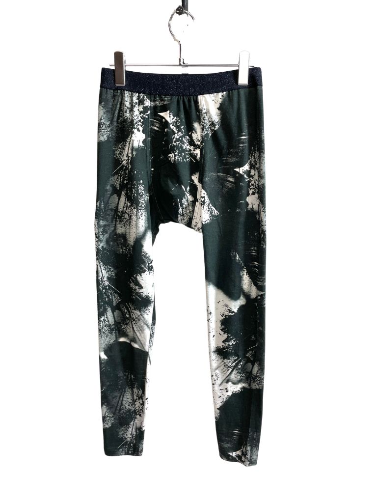 《予約品》 Leggings / シャドーバタフライレギンス / ブラックホワイト
