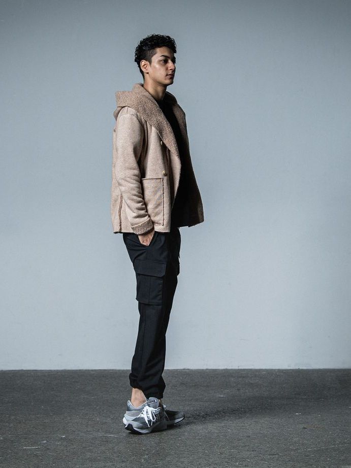 BOA Hoodie JACKET / フードジャケット / ベージュ