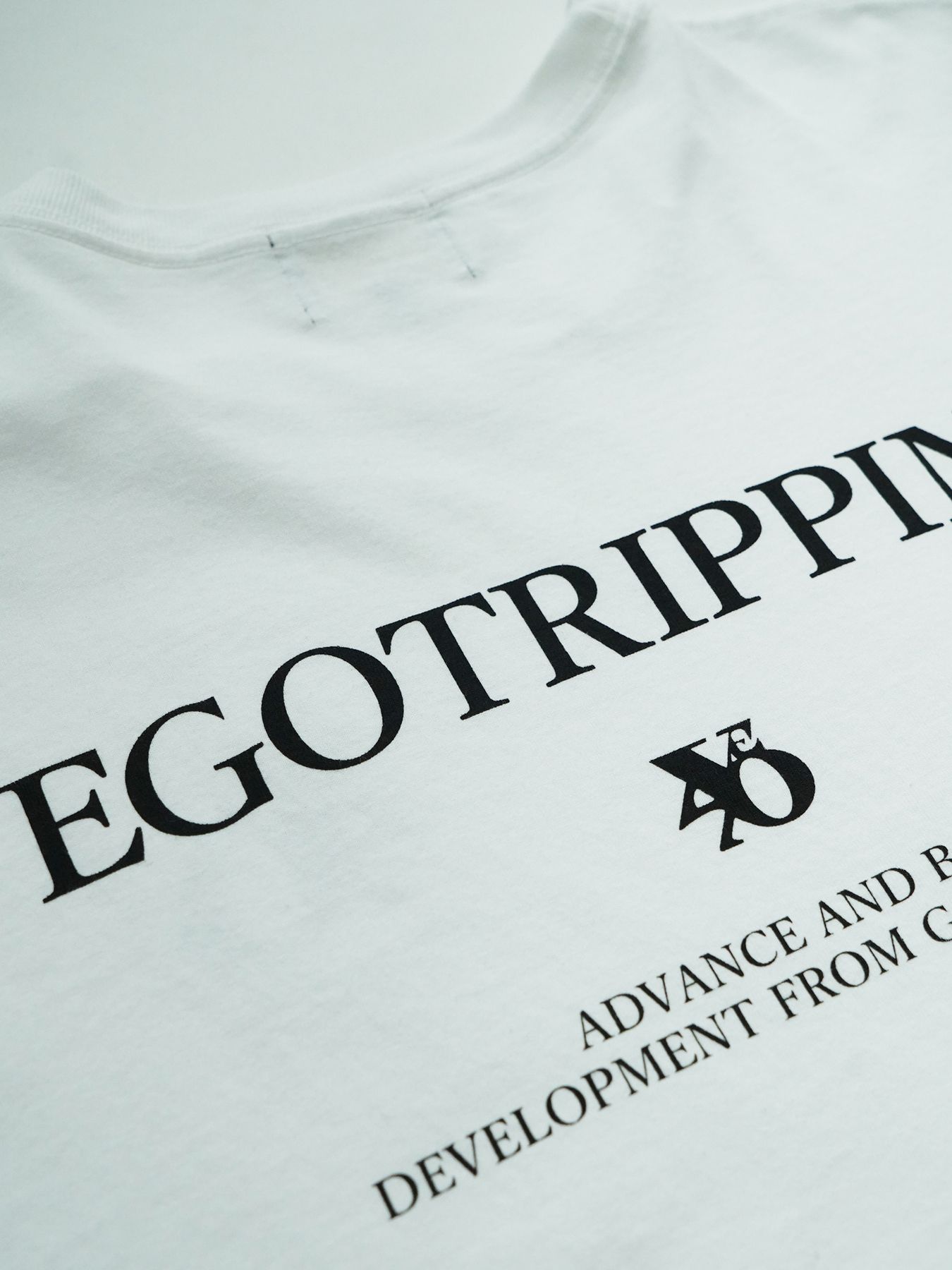 【予約品 11月23日(日) 締切】PRINTTEE-B short / ロゴプリント Tシャツ / WHITE