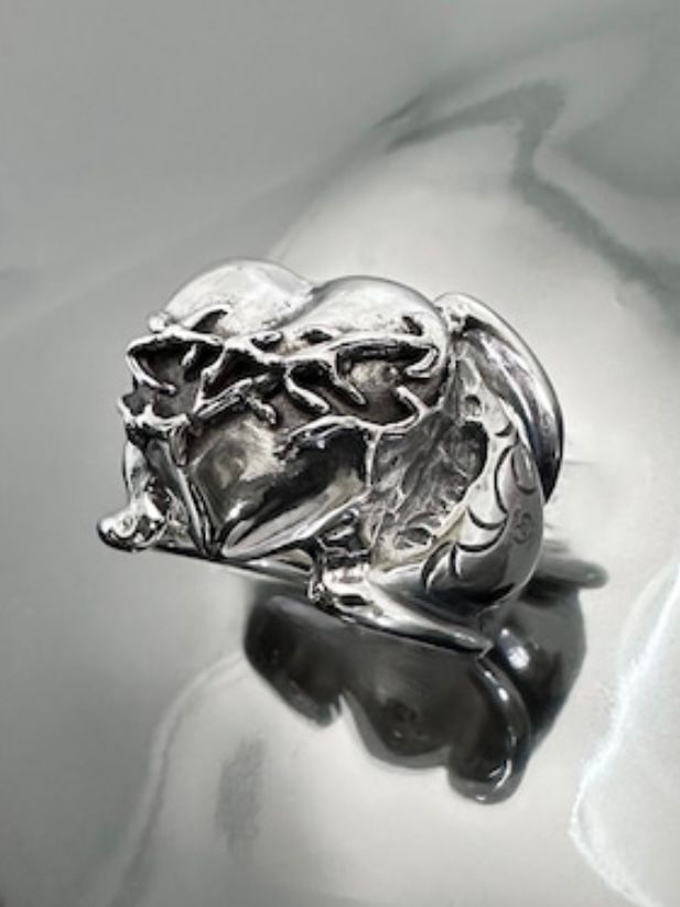 《受注生産》 HEART RING [LARGE] / ハートリング・ラージ 【注文から2-3週間後入荷予定】