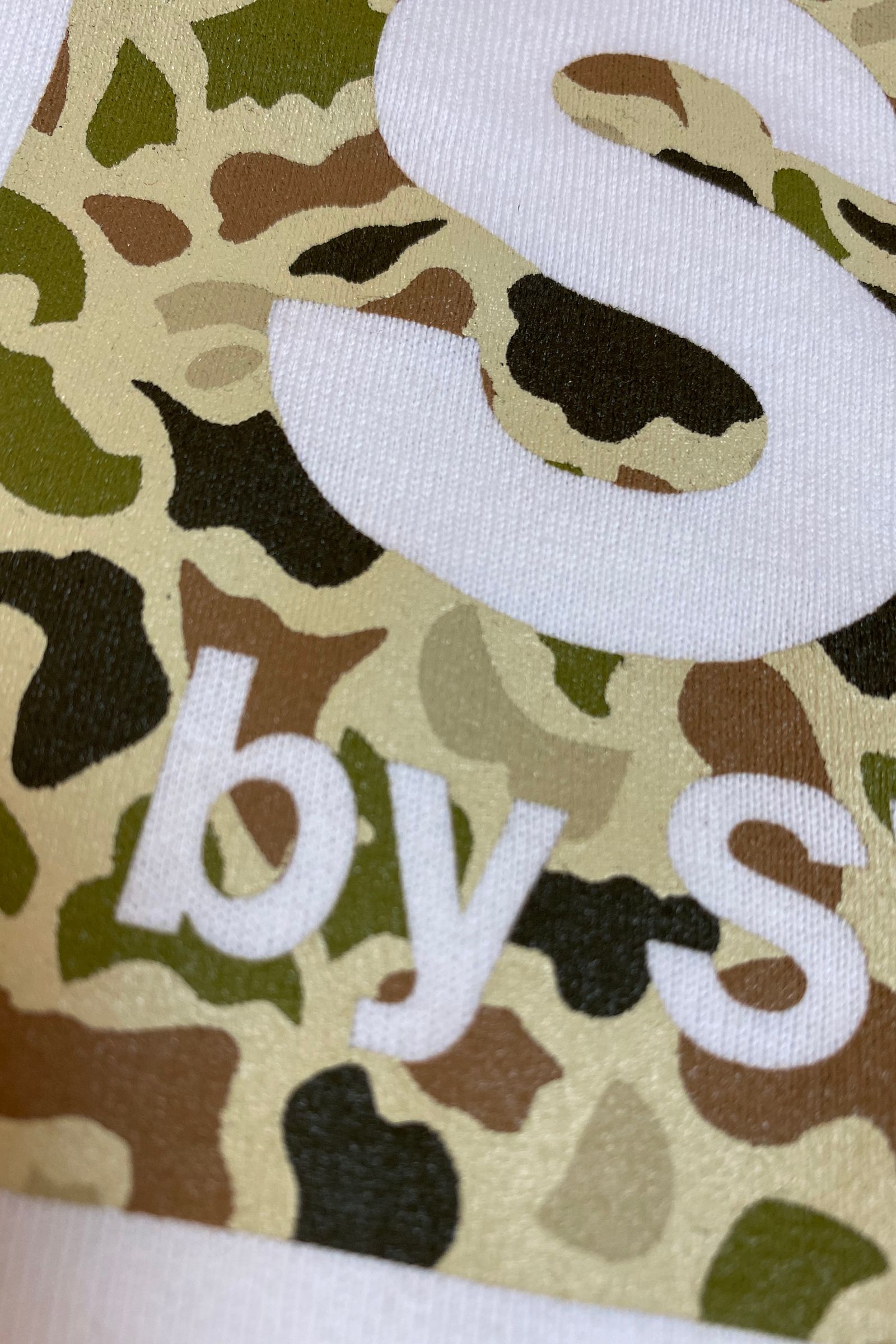 CAMO BOX LOGO L/S TEE長袖Tシャツ 【SY32 by SWEET YEARS】