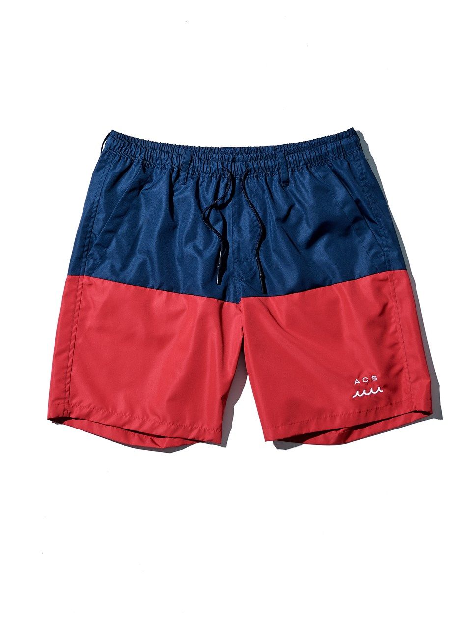 (予約品2023年10月19日18時締め) muta Light Shell Shorts / ショートパンツ / レッド 【Acanthus×muta】