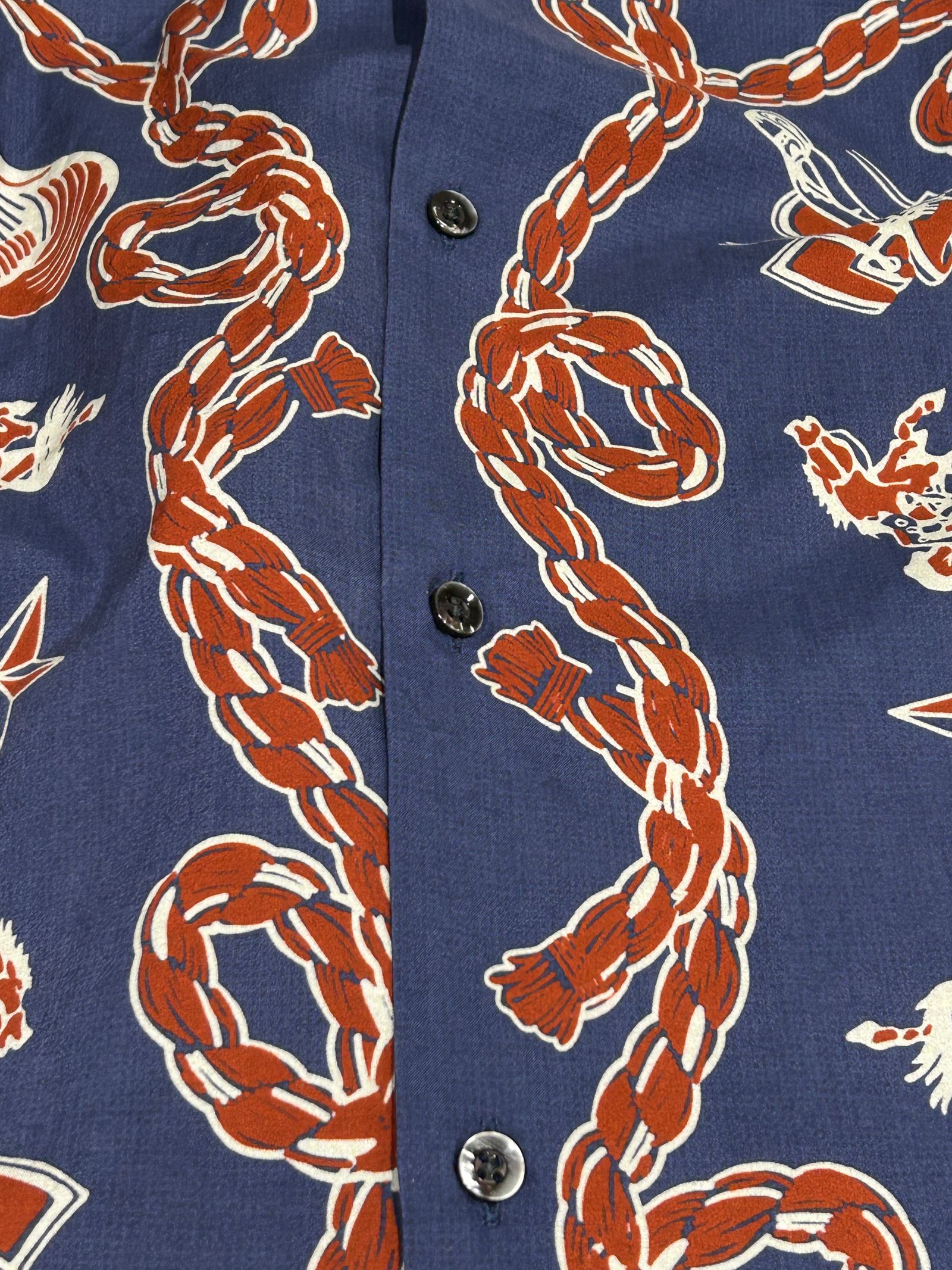 WESTERNBANDANA SHIRTS / バンダナプリント シャツ / NAVY