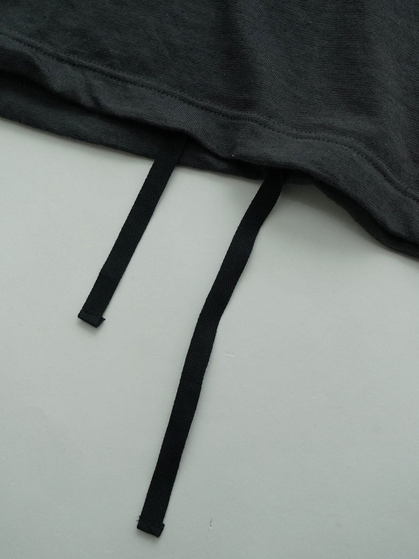 【予約品 11月23日(日) 締切】WINGPOLO / コットンリネン ポロシャツ / CHARCOAL